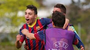 El Barça se cita con el Benfica en la final de la Youth League