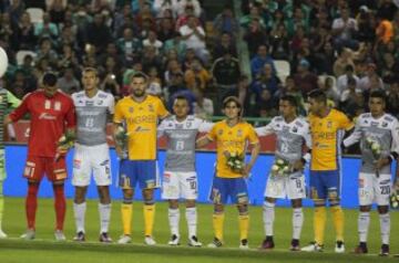La victoria de Tigres frente a León en imágenes