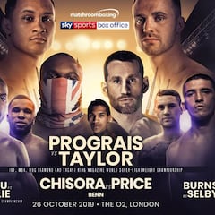Regis Prograis - Josh Taylor: TV, horario, cartelera y cómo ver