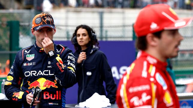 Pole virtual de Leclerc en un show fantasma de Verstappen