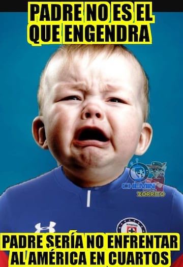 Cruz Azul y América acaparan el humor de los memes