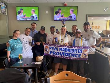 Así celebraron las peñas del Real Madrid el título de Liga