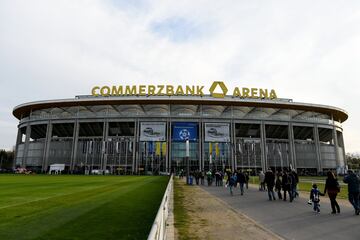 El Commerzbank Arena en Franckfurt donde juega el l Borussia Moenchengladbach.