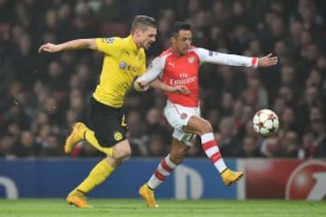 Alexis Sánchez suma 30 goles en lo que va de la temporada. Hoy anotó uno más, en la Champions.