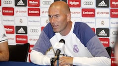Zidane: "If nobody leaves, nobody can come in"