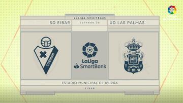 Resumen y goles del SD Eibar vs. UD Las Palmas