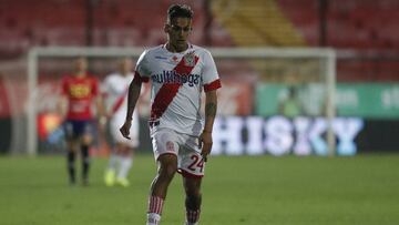 Futbol, Union Espanola vs Curico Unido.
 Septima fecha, campeonato nacional 2019
 El jugador de Curico Unido Matias Cavalleri controla la pelota durante el partido de primera division disputado contra Union Espanola en el estadio Santa Laura de Santiago, Chile
 07/04/2019
 Martin Thomas/Photosport
 
 Football, Union Espanola vs Curico Unido
 Seventh date, National Championship 2019
 Curico Unido&#039;s player Matias Cavalleri controls the ball during the first division football match played against Union Espanola at the Santa Laura stadium in Santiago, Chile.
 07/04/2019
 Martin Thomas/Photosport
 