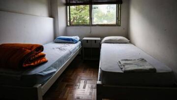 El mítico estadio Centenario es convertido en un albergue