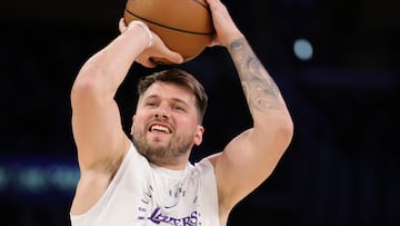 Doncic became only the fourth player to join an exclusive Lakers club in the victory against the New Orleans Pelicans.