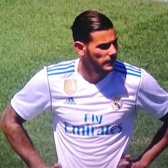 Theo Hernández debuta ante el United y provocó un penalti