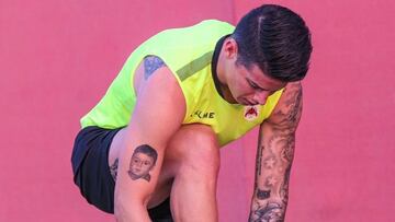 James Rodríguez entrena con Al Rayyan