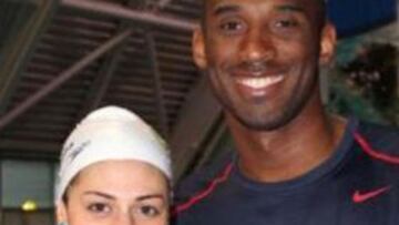 Kobe con Stephanie Rice.