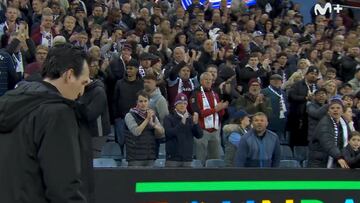 Hiela el alma: el paseíllo de Emery al túnel tras morir en la orilla y ser eliminado