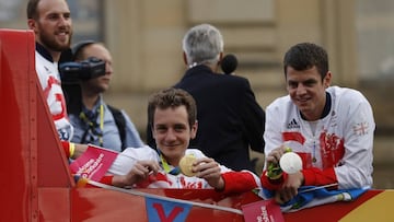 Alistair y Jonny Brownlee.