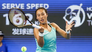 Qinwen Zheng, la art¨ªfice del duelo chino en semifinales.