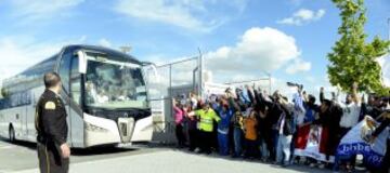 El Real Madrid camino a Lisboa