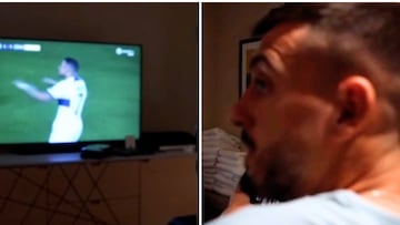 El vídeo más top de la Decimoquinta: lo que dice Joselu viendo a Mbappé asfaltar al Barça con el PSG