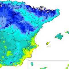 La AEMET anuncia temperaturas por debajo de 5 grados este fin de semana