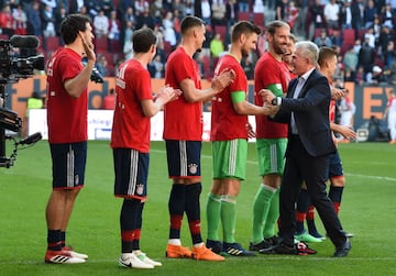 Baile, gritos y alegría: Así celebró el Bayern Múnich