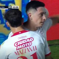 El chileno que lleva menos de una semana en Argentina y ya brilla: ¡partidazo!