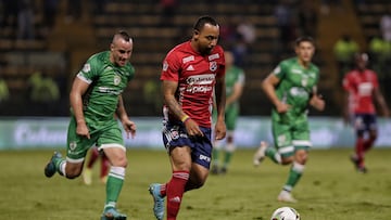 Partido de Liga BetPlay entre La Equidad y Medellín.