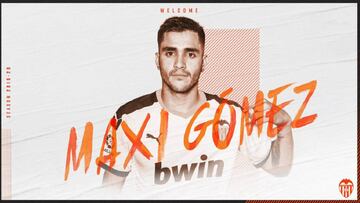 Maxi G&oacute;mez, nuevo jugador del Valencia