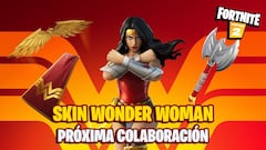Skin Wonder Woman de DC Comics en Fortnite; todo lo que sabemos