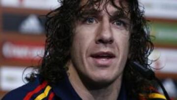Puyol sobre su continuidad en la Roja: "La decisión no está tomada"