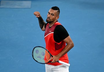 Las reacciones de Nick Kyrgios en su derrota contra Daniil Medvédev