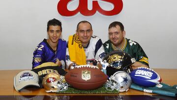 07/09/15 EQUIPO NFL DIARIO AS  MIGUEL LOPEZ DE TORO  MARIANO TOBAR Y PEPE RODRIGUEZ