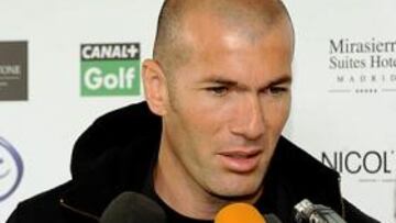 <b>APOYO. </b>Zidane reconoció ayer que querría que siguiese Pellegrini.