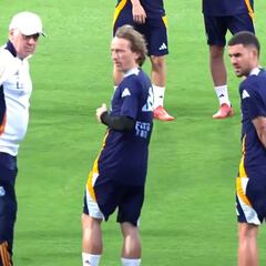 Bellingham no jugaría la final con Flick: vean la cara de Ancelotti y la reacción de Courtois...