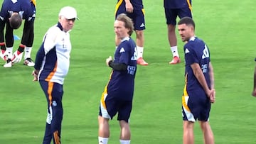 Bellingham no jugaría la final con Flick: vean la cara de Ancelotti y la reacción de Courtois...