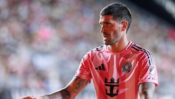 El peculiar festejo de Rodrigo De Paul al final del encuentro de Inter Miami