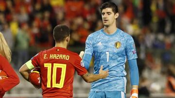 El coronavirus trastoca a la Bélgica de Courtois y Hazard