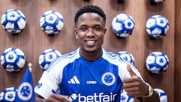 Luis Sinisterra es nuevo jugador de Cruzeiro de Brasil.