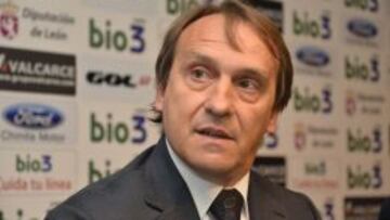 Carlos Lasheras, director deportivo de la Ponferradina.