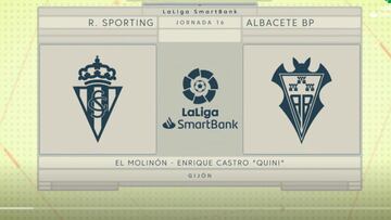 Resumen del Sporting vs Albacete de la Liga SmartBank