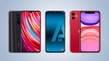 Ofertas en el iPhone 11, el Samsung Galaxy A40 y otros móviles de grandes marcas