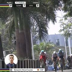 Lágrimas de rabia: una caída deja a Benja Noval sin medalla