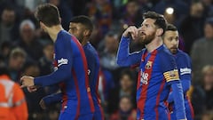 Lionel Messi dedicates goal to his nephew after phone signal celebration