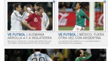 México quiere a los "árbitros en el banquillo" y Argentina mejorar su juego