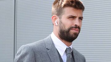 La primera imagen de Piqué después de que saliera a la luz la canción de Shakira