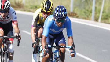 Nairo Quintana, excluido por el Movistar para el Giro de Lombardia.