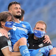 1x1 del Getafe: Soria salvó un punto contra diez