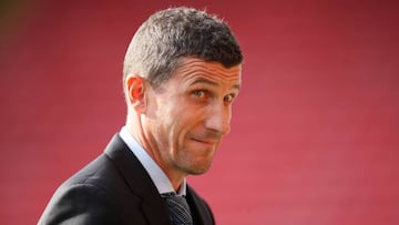 Javi Gracia, entrenador.