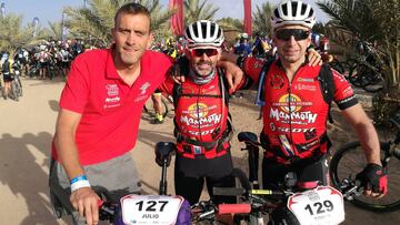 De Miguel lucha para frenar el Ictus desde la Titan Desert