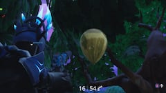 Desafío de Fortnite - Dónde encontrar los globos dorados