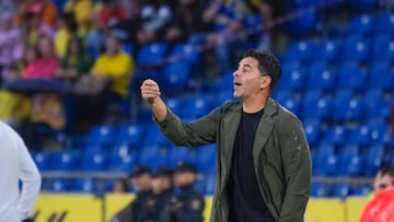 El entrenador del Girona Míchel Sánchez