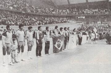 Imagen del España-Brasil de 1985.